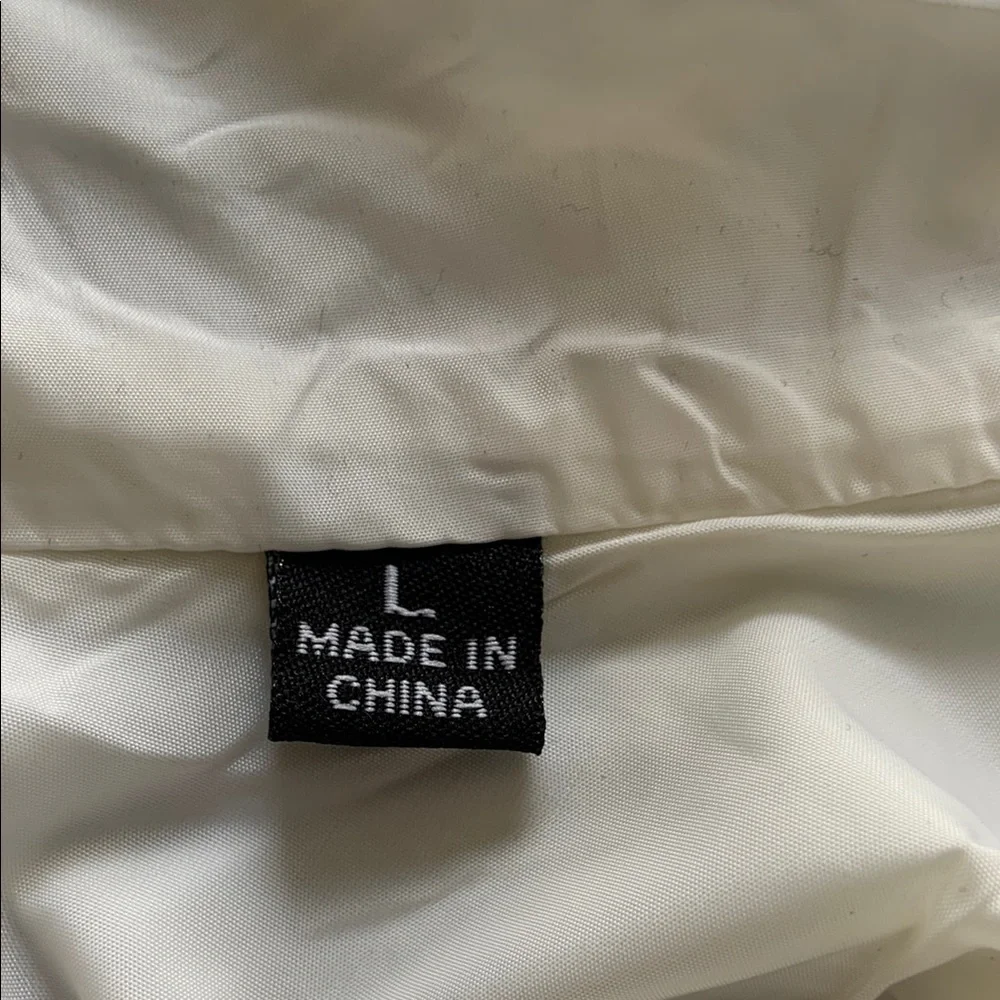 NWT Marc New York White Water Resistant Cinch Waist Utility Jacket L
